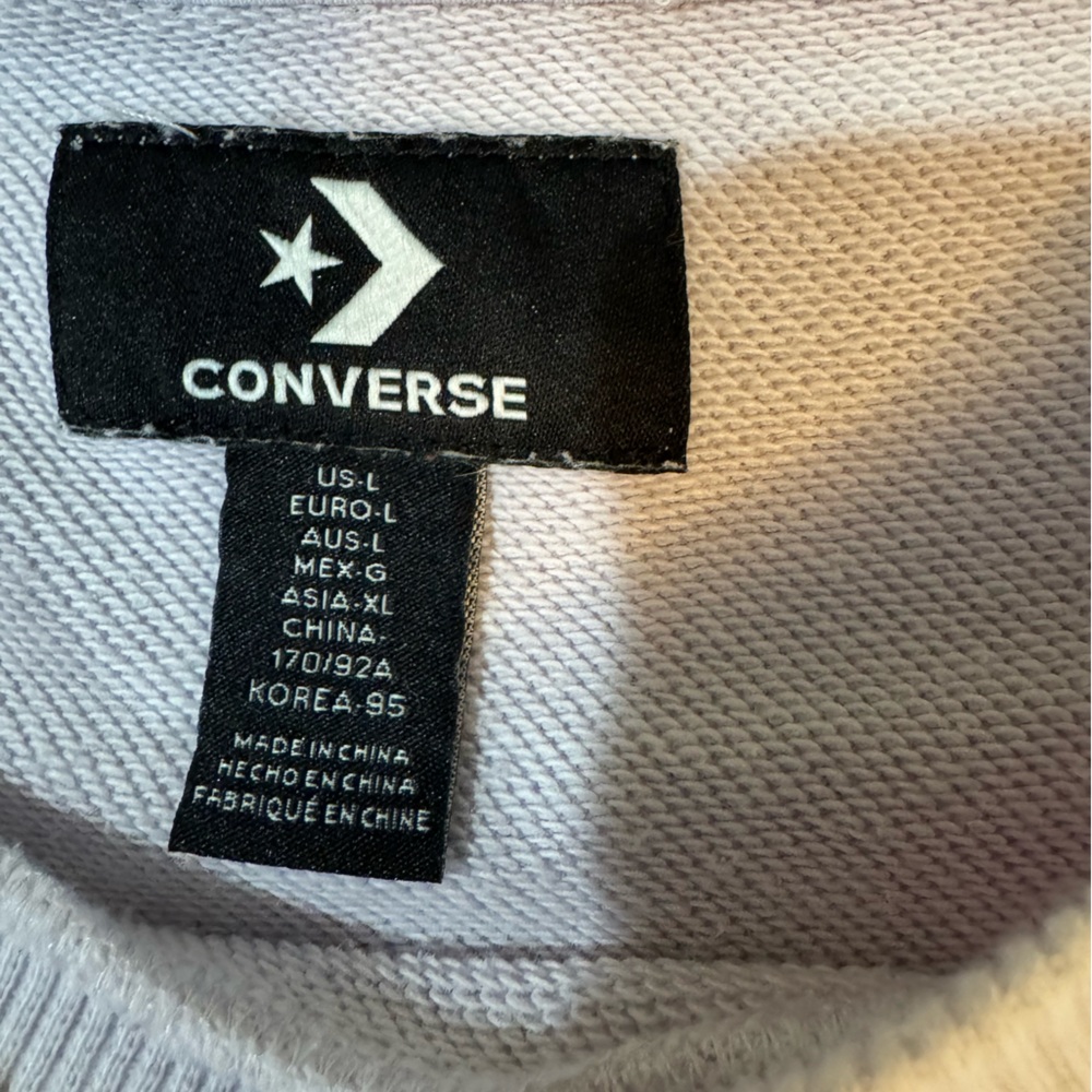 Converse Colorblock Crewneck Sweater - Picture 2 of 11